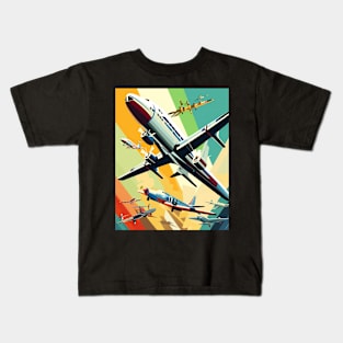 Airplanes Kids T-Shirt